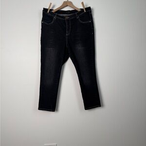 Universal Standard Charcoal Denim Jeans